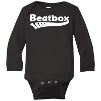 Beatbox Music With Speaker Streetmind Mc Rapper Dr Long Sleeve Baby Bodysuit | Artistshot