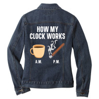 Funny Time For Shenanigans Squad St Patrick's Day Ladies Denim Jacket | Artistshot