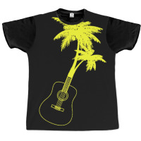 Guitar Palm Graphic T-shirt | Artistshot