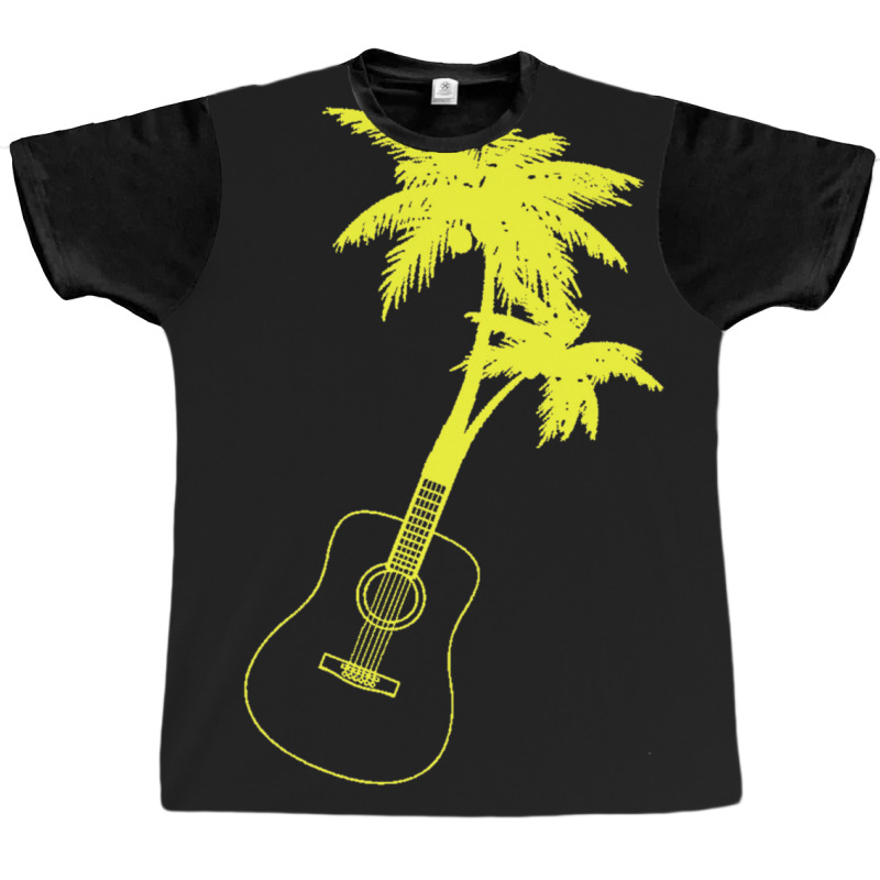 Guitar Palm Graphic T-shirt | Artistshot