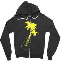 Guitar Palm Zipper Hoodie | Artistshot