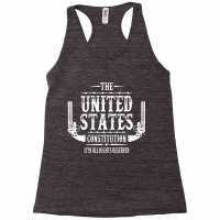 The United States Constitution Racerback Tank | Artistshot