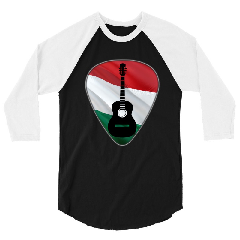 Guitar Pick Ireland 3/4 Sleeve Shirt | Artistshot