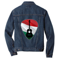 Guitar Pick Ireland Men Denim Jacket | Artistshot