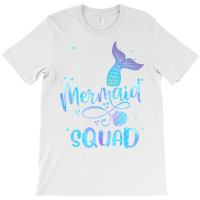 Mermaid Squad Cute Girls Birthday Squad Mermaid Ta T-shirt | Artistshot