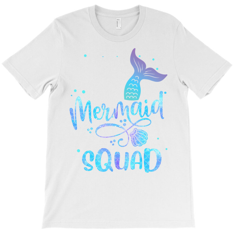 Mermaid Squad Cute Girls Birthday Squad Mermaid Ta T-shirt | Artistshot