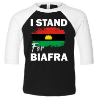 I Stand For Biafra Toddler 3/4 Sleeve Tee | Artistshot