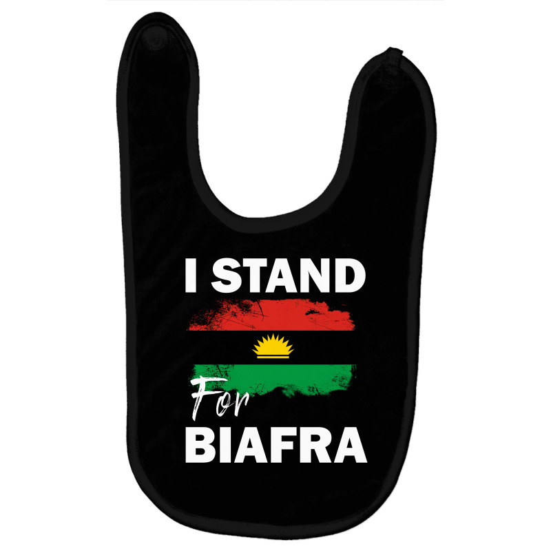 I Stand For Biafra Baby Bibs by cogentprint | Artistshot