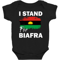 I Stand For Biafra Baby Bodysuit | Artistshot