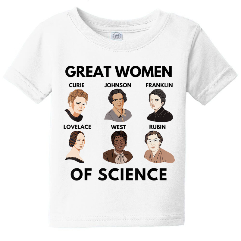 Great Women Of Science, Feminist And Stem Girls Em Baby Tee by kranendon | Artistshot