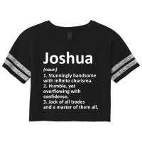 Joshua Definition Personalized Name Funny Birthday Scorecard Crop Tee | Artistshot