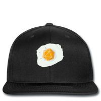 Polyhedral D20 Dice Sunny Side Up Egg Printed Hat | Artistshot