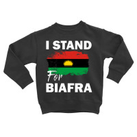 I Stand For Biafra Toddler Sweatshirt | Artistshot