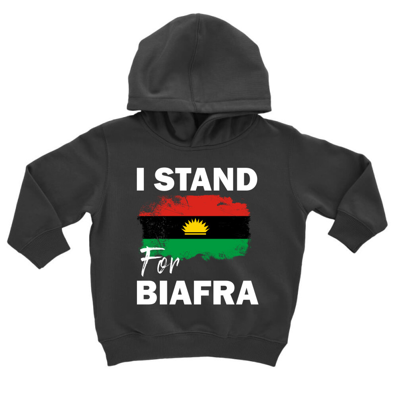 I Stand For Biafra Toddler Hoodie by cogentprint | Artistshot