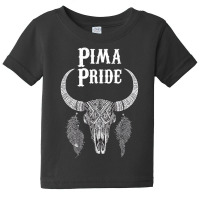 Pima Pride Tribe Native American Indian Buffalo Pa Baby Tee | Artistshot