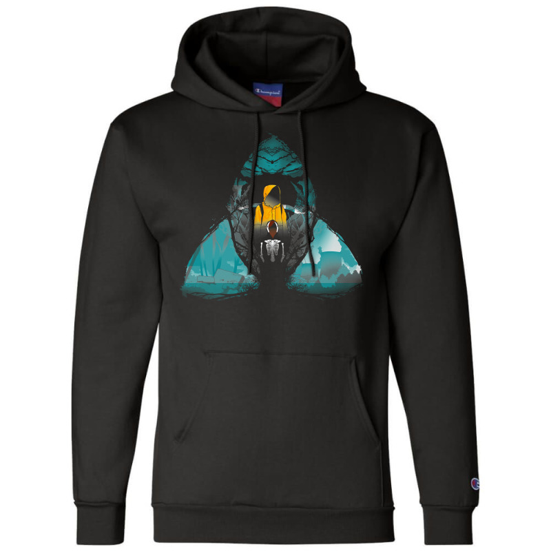 The Beginning Is The End Champion Hoodie by motsaaunaswiu | Artistshot