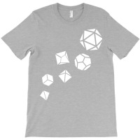 Polyhedral Dice Of The Game Master Tabletop Rpg Ga T-shirt | Artistshot