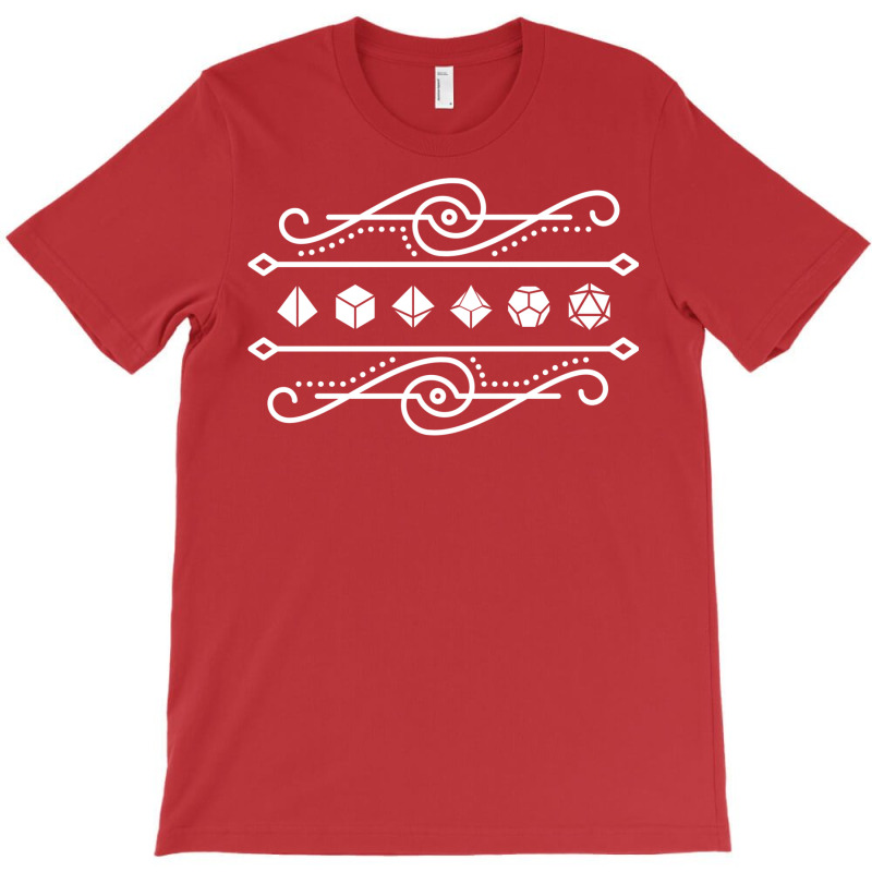 Polyhedral Dice Set Deco Musical Tabletop Rpg T-Shirt by basaulajtonya | Artistshot