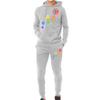 Polyhedral Dice Set Rainbow Tabletop Rpg Hoodie & Jogger Set | Artistshot