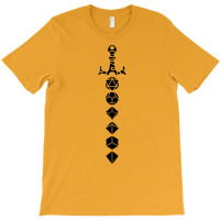 Polyhedral Dice Set Sword Dice Collector T-shirt | Artistshot