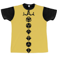 Polyhedral Dice Set Sword Dice Collector Graphic T-shirt | Artistshot