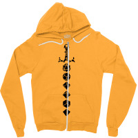 Polyhedral Dice Set Sword Dice Collector Zipper Hoodie | Artistshot