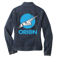 Orion Space Clipper Ladies Denim Jacket | Artistshot