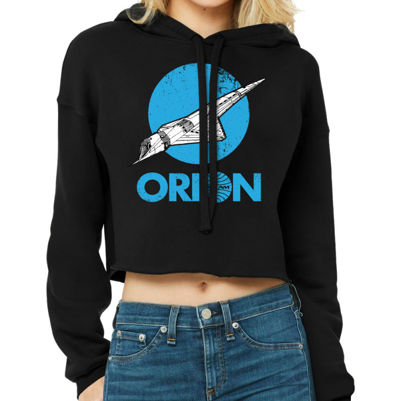 Orion Space Clipper Cropped Hoodie by tiemypanxav | Artistshot