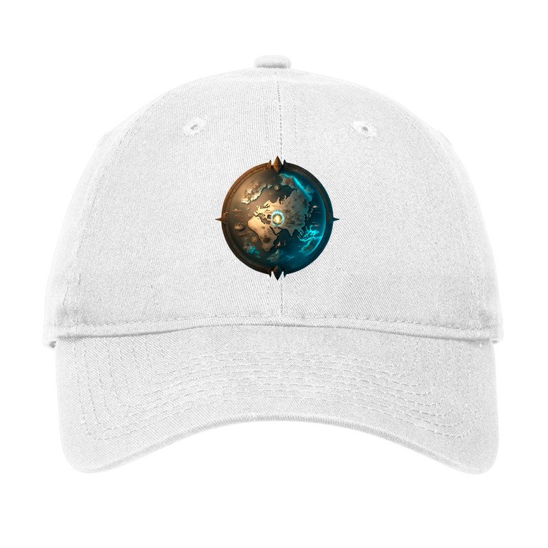 World Map Adjustable Cap | Artistshot