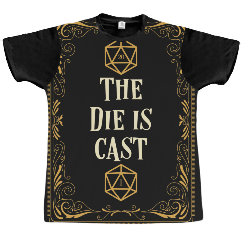 The Die Is Cast Alea Iacta Est Graphic T-shirt by motsaaunaswiu | Artistshot