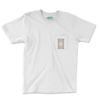 Polyhedral Dice Sword Vintage Minimalist Tabletop Pocket T-shirt | Artistshot