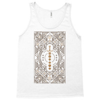 Polyhedral Dice Sword Vintage Minimalist Tabletop Tank Top | Artistshot