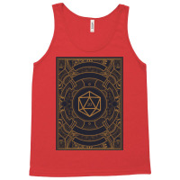 Polyhedral Fantasy D20 Dice Steampunk Tank Top | Artistshot