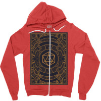 Polyhedral Fantasy D20 Dice Steampunk Zipper Hoodie | Artistshot