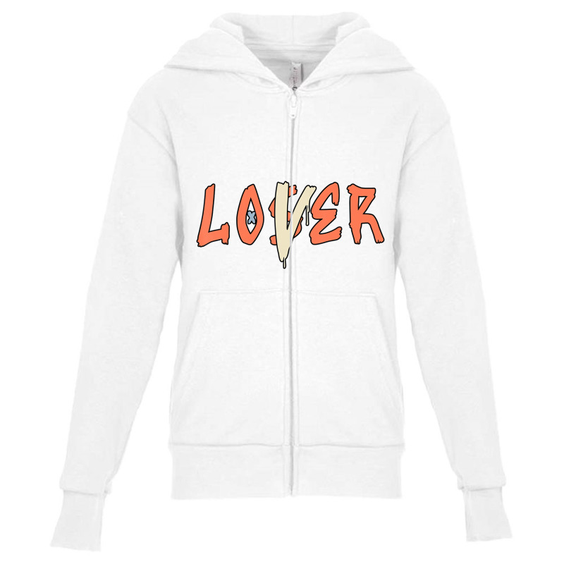 Loser Lover Drip Crimson Bliss 5s Matching T Shirt Youth Zipper Hoodie | Artistshot