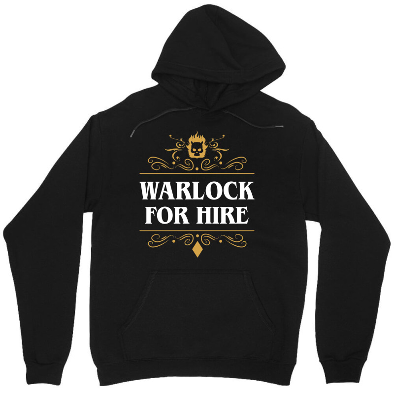 Warlock For Hire Unisex Hoodie by fiquetenesaz | Artistshot