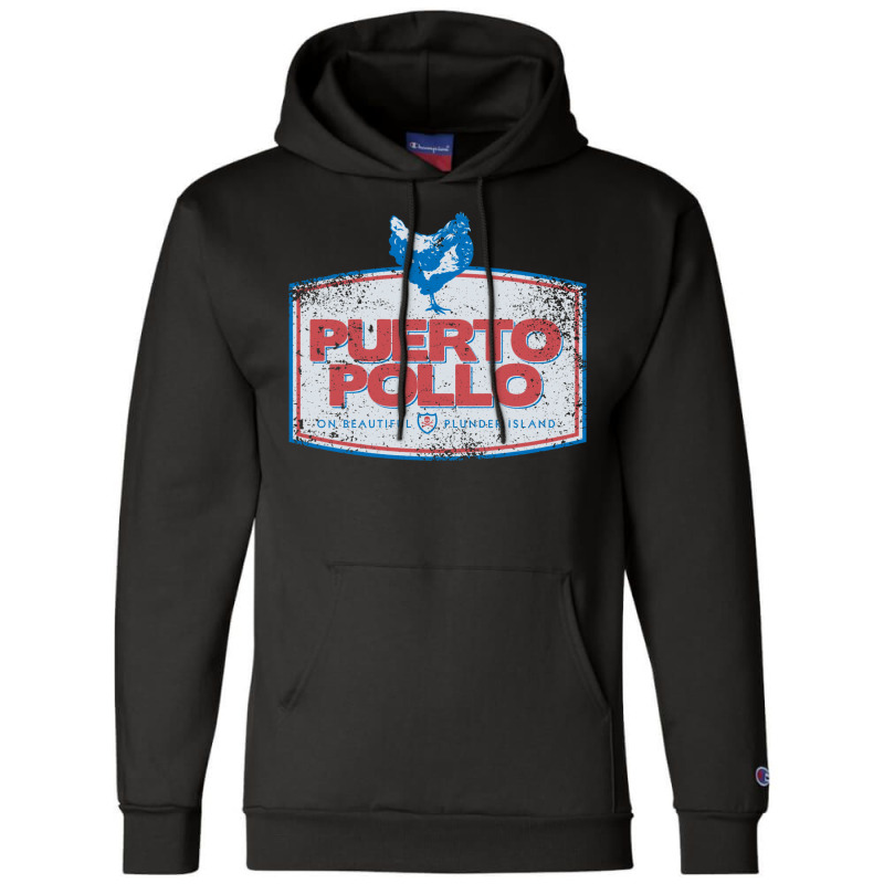 Puerto Pollo Champion Hoodie by basaulajtonya | Artistshot