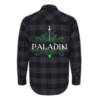 Paladin Character Class Tabletop Rpg Gaming   Role Flannel Shirt | Artistshot