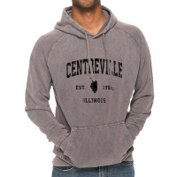 Centreville Michigan Mi Vintage Athletic Black Spo Vintage Hoodie | Artistshot