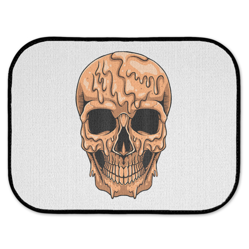 Drippin Melanin Skull Black History Month Blm Skel Rear Car Mat | Artistshot