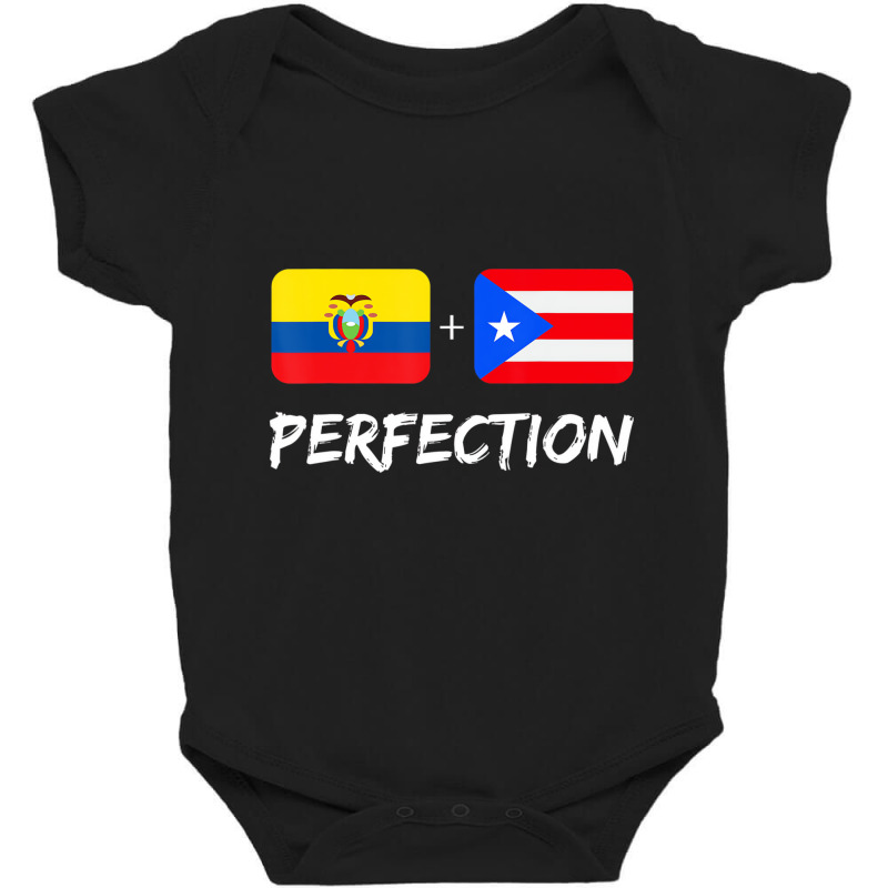 Ecuadorian Plus Puerto Rican Perfection Heritage G Baby Bodysuit by hausch | Artistshot