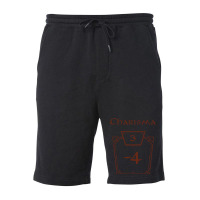 3 Charisma Outline Fleece Short | Artistshot