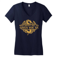 What Doesn't Kill You Gives You Xp Tabletop Rp Women's V-neck T-shirt | Artistshot