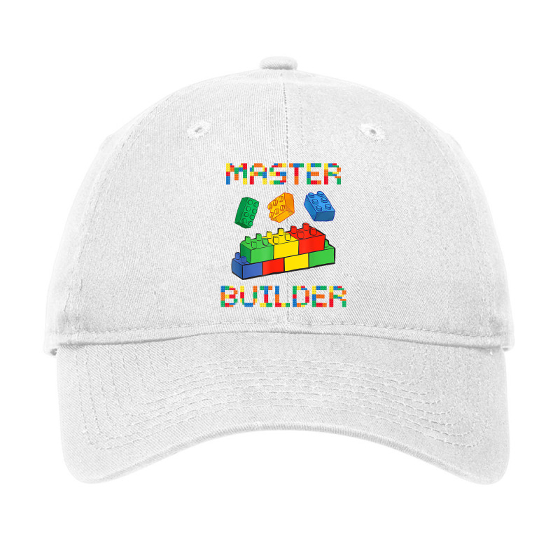 Brick Builder Blocks Building Master Builder Funny Adjustable Cap | Artistshot