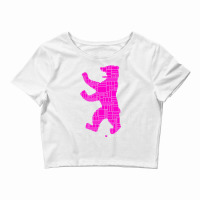 Berlin Design   Berlin Bear   I Love Berlin T Shir Crop Top | Artistshot