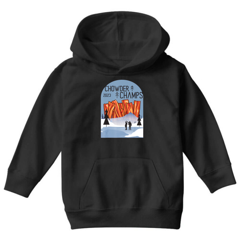 Chowder Champs 2023 T Shirt Youth Hoodie by scrabeck | Artistshot