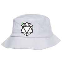 Polyhedral 20 Sided Dice Panda   Tabletop Rpg And Bucket Hat | Artistshot