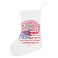 Moroccan American Fingerprint Flags T Shirt Holiday Stocking | Artistshot