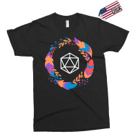 Rainbow Boho Polyhedral D20 Dice Tabletop Rpg Gami Exclusive T-shirt | Artistshot