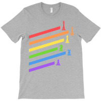 Rainbow Chess Pieces Boardgames Nerd T-shirt | Artistshot